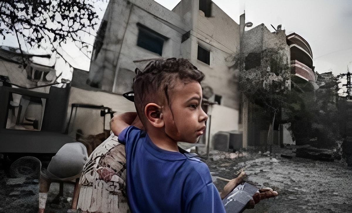 حاوی تصاویر دردناک / قتل عام کودکان فلسطینی توسط جنگنده‌های رژیم صهیونیستی (فیلم)