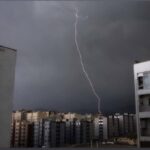 ببینید | شکار رعدوبرق های زیبا در آسمان ایلام