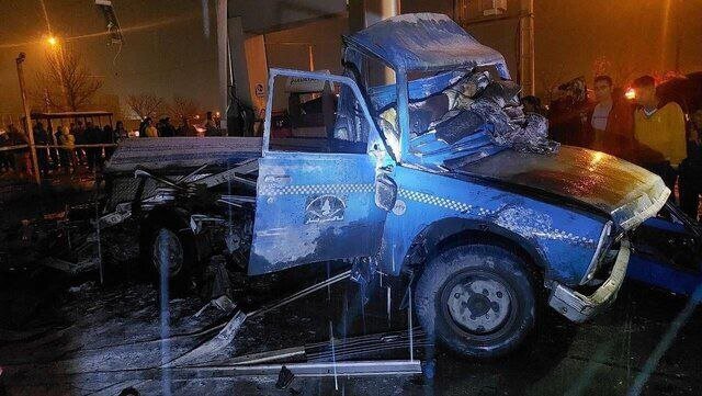 عکس | اولین تصاویر از انفجار در جایگاه CNG در قزوین؛ چند نفر کشته و زخمی شدند؟