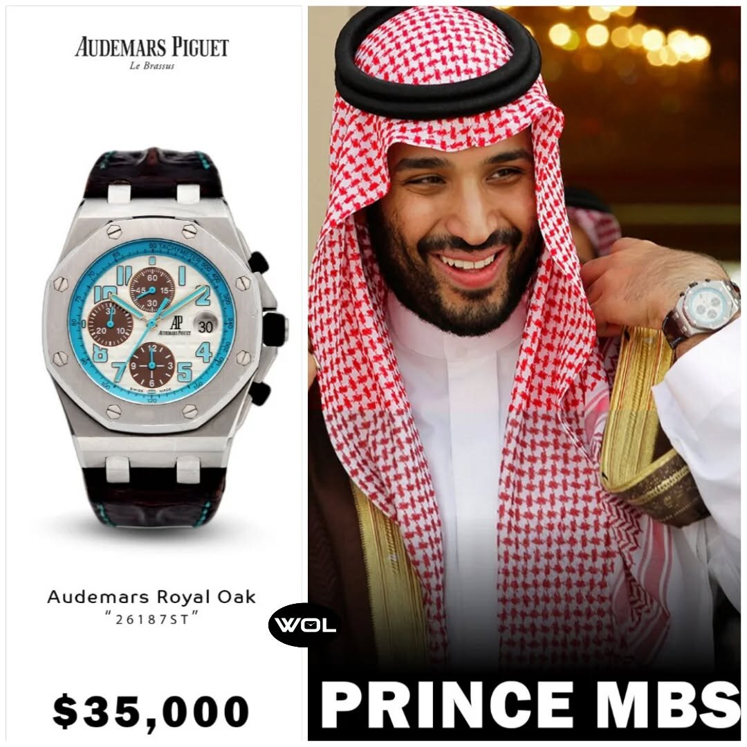 عکس | این ساعت بن‌سلمان به قیمت یک خودروی لوکس در ایران است؛ چهار میلیارد ناقابل!