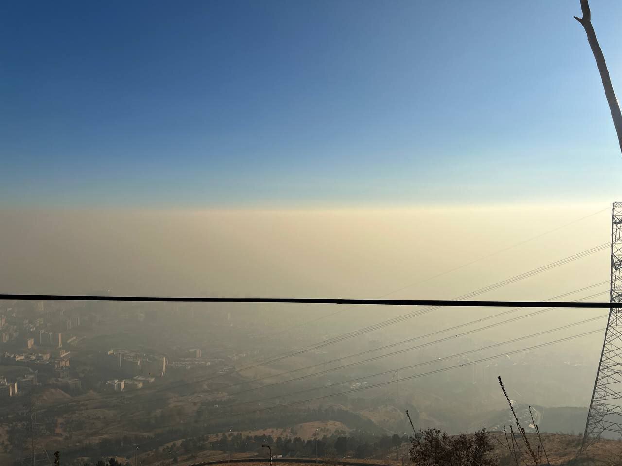 عکس | تصاویری از آلودگی شدید امروز تهران