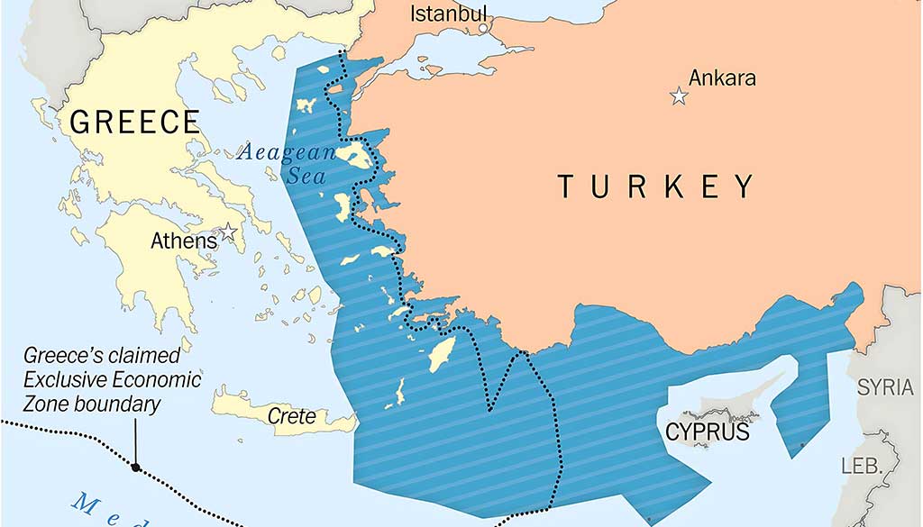 فاصله ترکیه تا یونان با کشتی از ترکیه تا یونان چند ساعت راه است