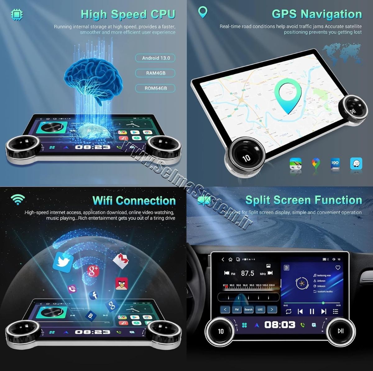 لیست قیمت مانیتور دایموند اورجینال ولومدار خودرو