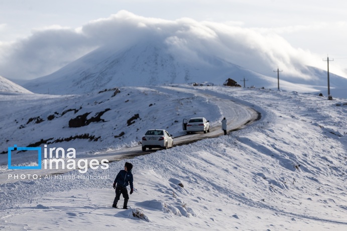 تصاویر | سهند سپیدپوش شد