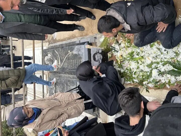 عکس | اولین تصویر از محل خاکسپاری رضا رویگری عکس | اولین تصویر از محل خاکسپاری رضا رویگری