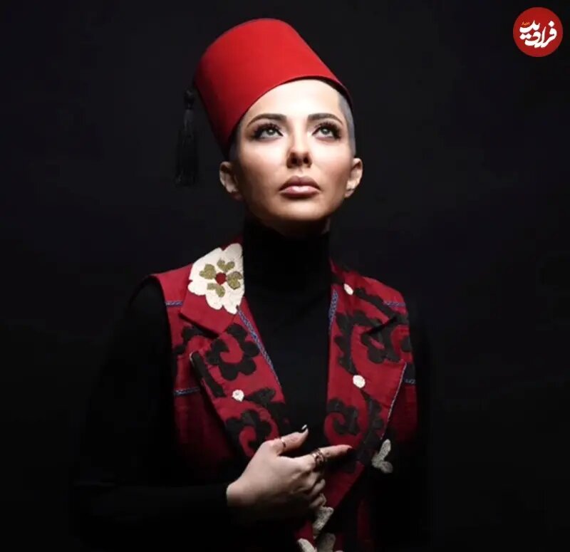 عکس | بازیگر زن ایرانی موهای خود را تراشید؛ تصویری پربازدید از لیلا اوتادی با کلاه مصری