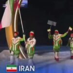 ببینید | رژه کاروان ایران در افتتاحیه المپیک زمستانی ۲۰۲۶
