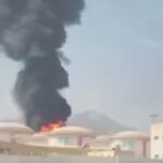 ببینید/ حمله موشکی ایران به میدان نفتی فجیره در امارات