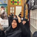 اقامه عزای مردم آستانه اشرفیه در شب پنجم سوگ رهبر شهید