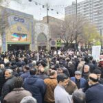آغاز تشییع پیکر مطهر شهدای اقتدار ایران اسلامی در مشهد