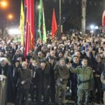 حماسه پرشور آستارایی‌ها در پنجمین شب از سوگ رهبر شهید
