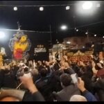 شعار مردم بردسکن هنگام اعلام سومین رهبر جمهوری اسلامی ایران 
