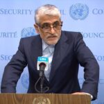 ببینید | نماینده دائم جمهوری اسلامی ایران در سازمان ملل: محاصره دریایی ایران توسط ایالات متحده نقض آتش‌بس است