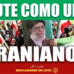 رونمایی از تیشرت «مثل یک ایرانی مبارزه کن» در برزیل