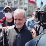 ببینید | گپ و گفت صمیمی رئیس جمهور با مردم در حاشیه اربعین رهبر شهید انقلاب