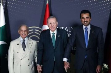 دومین دیدار نخست وزیر پاکستان و امیر قطر در ۷۲ ساعت گذشته/ رایزنی امیر قطر با اردوغان و شریف درباره ایران؛ در این دیدار چه گذشت؟