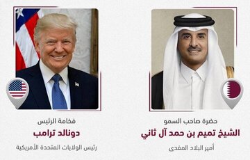 پیام امیر قطر به ترامپ درباره ایران