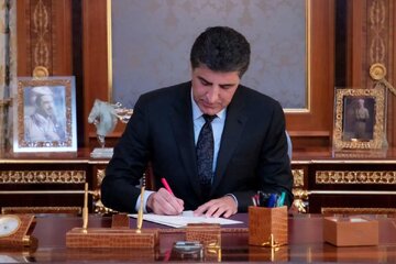 تاکید مجدد بارزانی بر حمایت از پایان درگیری میان تهران و واشنگتن