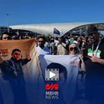 یاد شهدای میناب در بازی ایران با نیوزیلند زنده شد