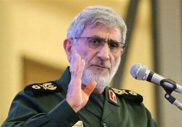 سردار قاآنی: آنچه از حزبالله دیدهاید فقط نوک کوه یخ است/ آمریکا نه فقط از هرمز و بابالمندب، بلکه از نقاط دیگر نیز باید هراس داشته باشد سردار قاآنی: آنچه از حزبالله دیدهاید فقط نوک کوه یخ است/ آمریکا نه فقط از هرمز و بابالمندب، بلکه از نقاط دیگر نیز باید هراس داشته باشد