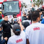 ببینید | حضور جالب توجه هواداران تیم ملی و گروه موزیک مکزیکی در مقابل هتل ایران