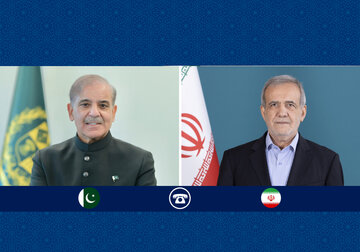 پزشکیان خطاب به نخستوزیر پاکستان: ملت ایران این همراهی را فراموش نمیکند/ شهباز شریف پس از توافق: ایران با صبر و تدبیر از این بحران عبور کرد پزشکیان خطاب به نخستوزیر پاکستان: ملت ایران این همراهی را فراموش نمیکند/ شهباز شریف پس از توافق: ایران با صبر و تدبیر از این بحران عبور کرد