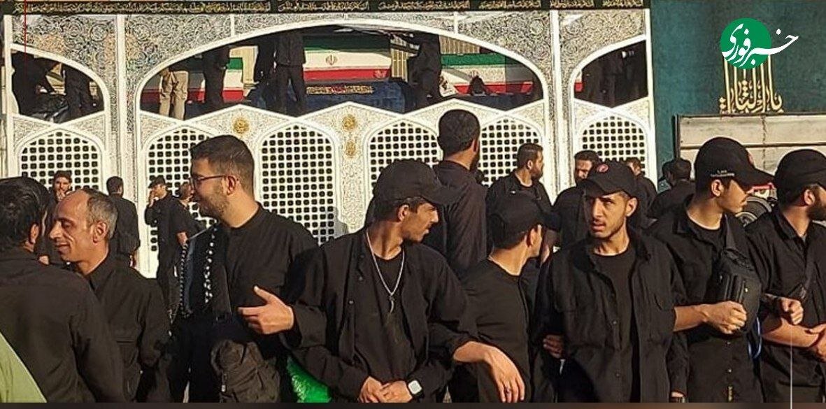عکس | خودروی حامل پیکر مطهر امام شهید آماده ورود به مسیر تشییع عکس | خودروی حامل پیکر مطهر امام شهید آماده ورود به مسیر تشییع