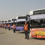 اعزام ۱۰۰ اتوبوس به مرز منذریه جهت تقویت ناوگان حمل و نقل