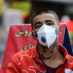 تصاویر رسانه عراقی از ماسک زدن شهروندان تهرانی
