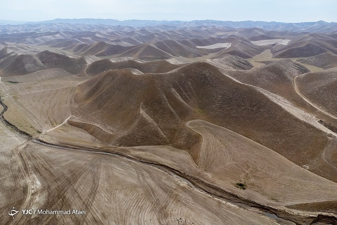 تصاویر| خشکسالی بی سابقه در ترکمن صحرا