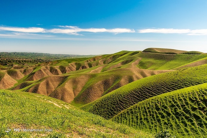 تصاویر| خشکسالی بی سابقه در ترکمن صحرا
