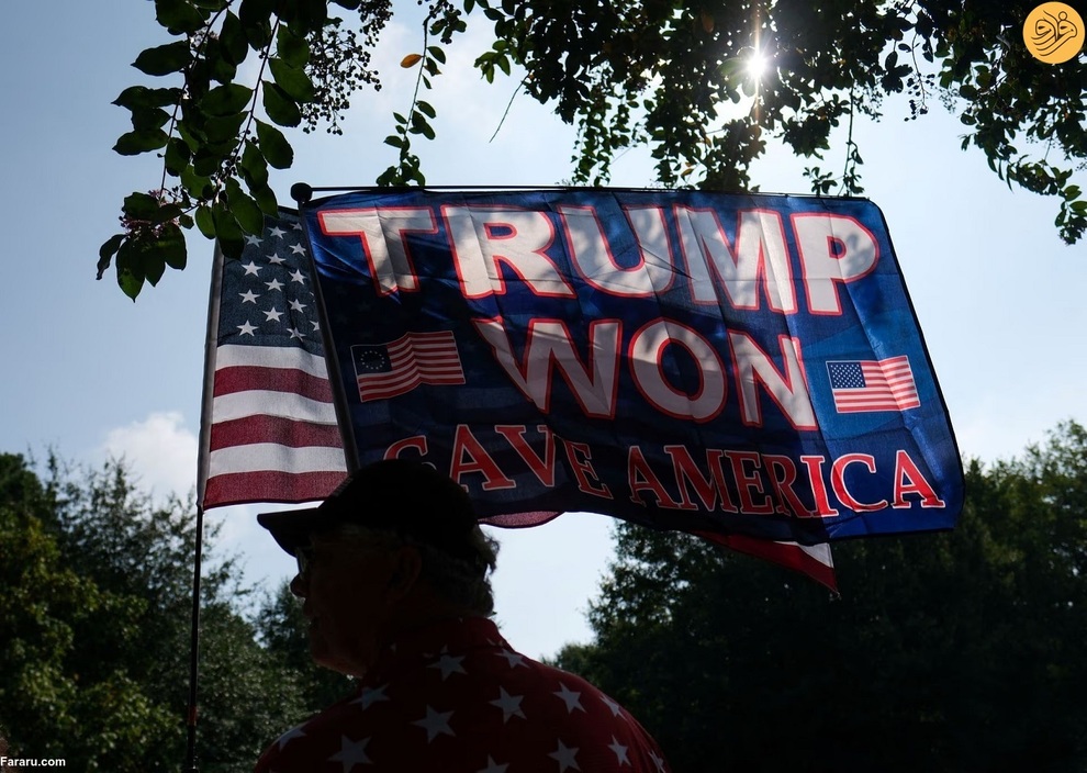 (تصاویر) تجمع موافقان و مخالفان ترامپ پشت در زندان