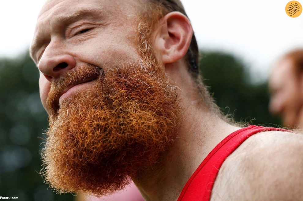 (تصاویر) بزرگترین گردهمایی مو قرمزها