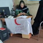 ارائه خدمات درمانی جمعیت هلال احمر به زائران در مرز مهران