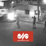 فیلم لحظه انفجار خودروی حامل افراد مسلح در اکوادور
