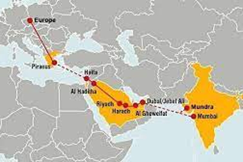 ببینید | نقشه پشت پرده آمریکا علیه ایران در کریدور ۳۰۰ میلیارد یورویی هند، عربستان و اروپا ببینید | نقشه پشت پرده آمریکا علیه ایران در کریدور ۳۰۰ میلیارد یورویی هند، عربستان و اروپا