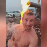 ببینید | حمام کردن مردان روس با آتش