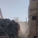 تخریب یکی از مناطق شیعه‌ نشین در عربستان (فیلم)