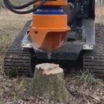 محو کردن کنده درخت با این دستگاه پیشرفته (فیلم)