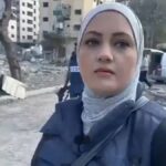 گزارش خبرنگار العالم از ساختمان تخریب‌شده محل کارش (فیلم)