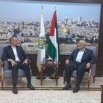 دیدار اسماعیل هنیه و امیرعبداللهیان در قطر (فیلم)