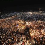 تجمع خیره‌کننده پاکستانی‌ها در پیشاور (فیلم)