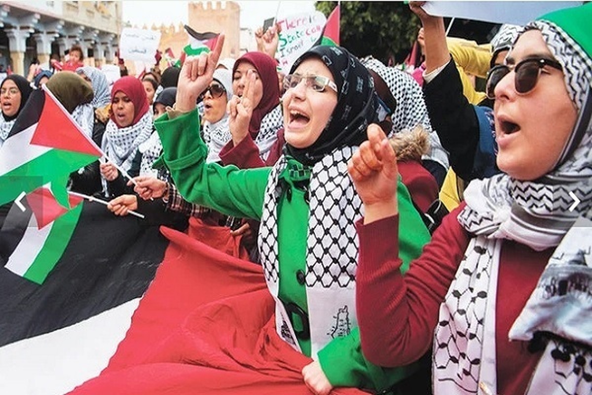 تظاهرات میلیونی مراکشیها در حمایت از غزه (فیلم) تظاهرات میلیونی مراکشیها در حمایت از غزه (فیلم)