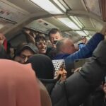 راننده مترو لندن هم از فلسطین این‌طور حمایت کرد (فیلم)