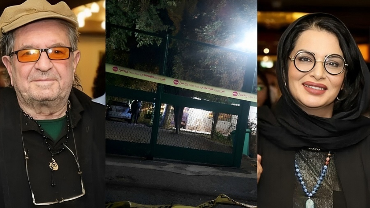 بازسازی صحنه قتل داریوش مهرجویی و همسرش وحیده محمدی‌ فر (فیلم)