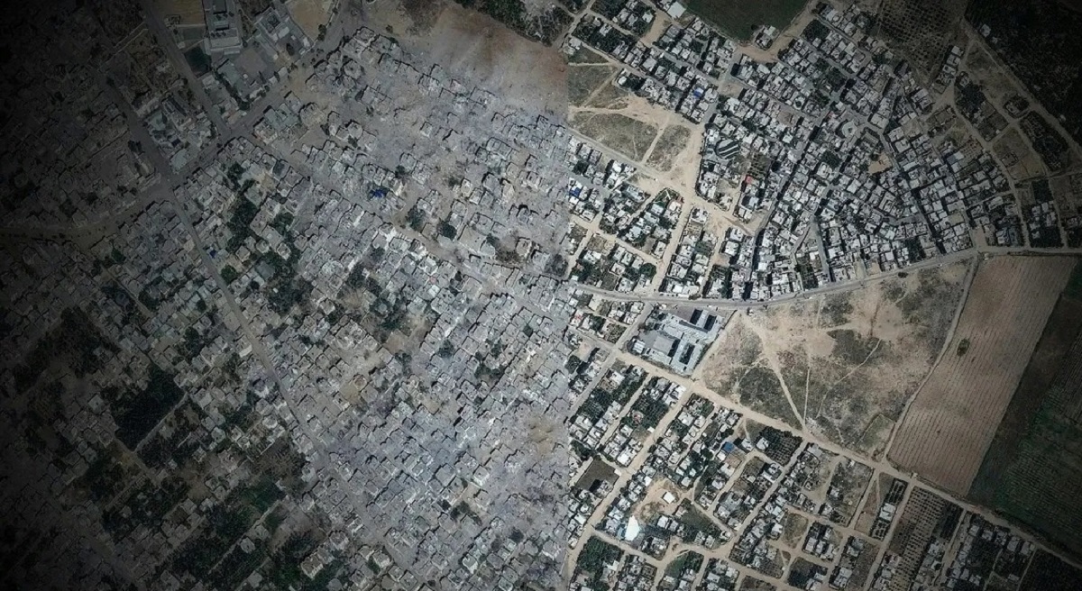 غزه قبل و بعد از حملات هوایی ارتش اسرائیل (فیلم) غزه قبل و بعد از حملات هوایی ارتش اسرائیل (فیلم)