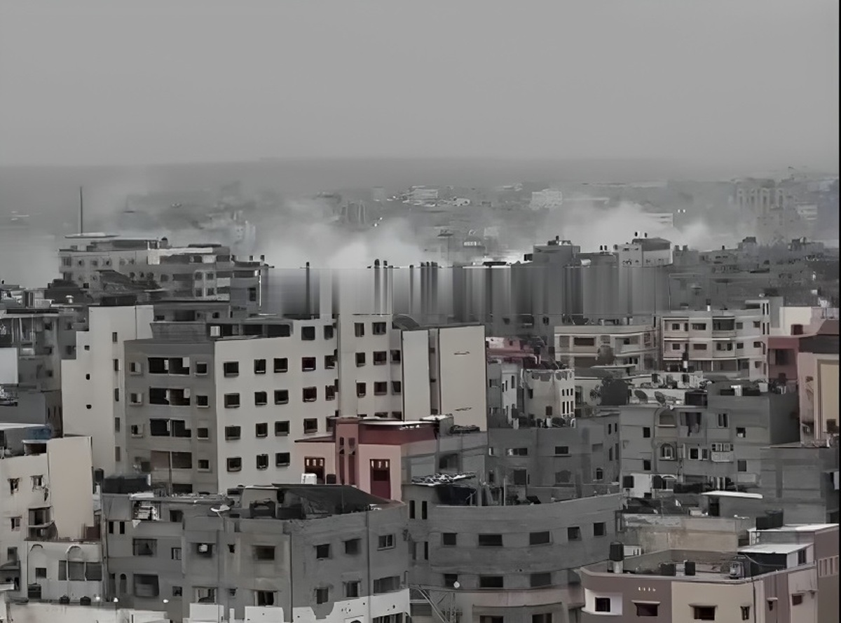 استفاده مجدد رژیم صهیونیستی از بمب های ممنوعه فسفری در برخی مناطق غزه (فیلم)