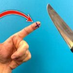چاقوهای شما با این ترفند ساده مثل تیغ تیز می شوند (فیلم)