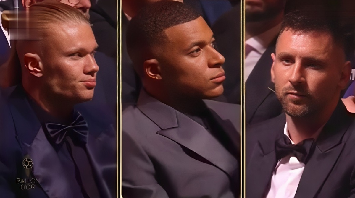 لحظه اعلام نام لیونل مسی توسط دیوید بکام به عنوان برنده توپ طلا 2023 (فیلم) لحظه اعلام نام لیونل مسی توسط دیوید بکام به عنوان برنده توپ طلا 2023 (فیلم)