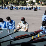 عکس | روش جالب پلیس برای برخورد با اراذل و اوباش در تهران